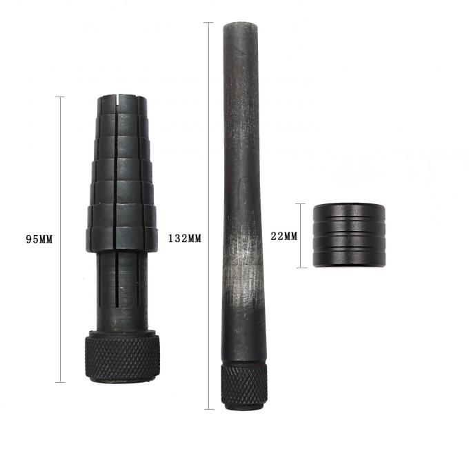 二重頭プラスチックとゴムハンマー 宝石屋のための金属のハンマー 4