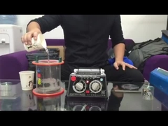 KT2000 5kgのタンブラーの宝石類磨く機械60W二方向の回転